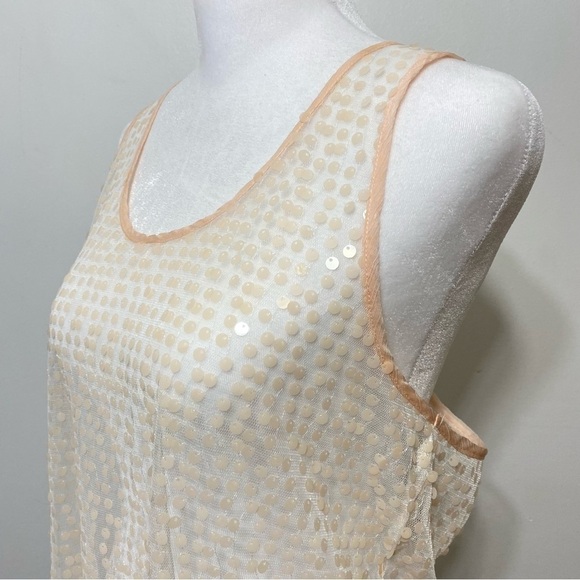 Intimately Free People Sheer Sequined Racerback Tank - Picture 3 of 6